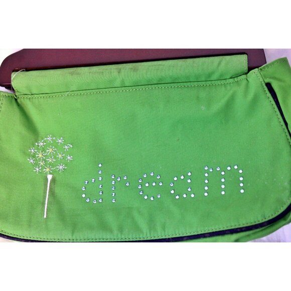 NWT 2004 Gymboree Dandelion Wishes Bag PocketBook DREAM Rhinestones Clutch - Picture 2 of 5